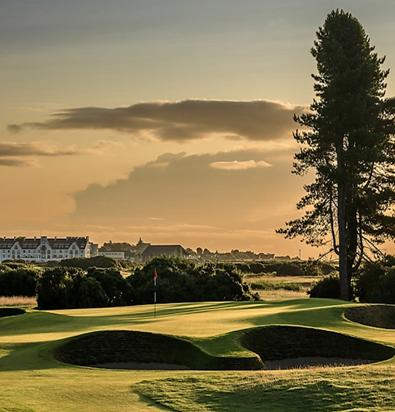 Playing Carnoustie on a Scottish golf Trip
